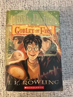 Harry Potter and the Goblet of Fire Scholastic book